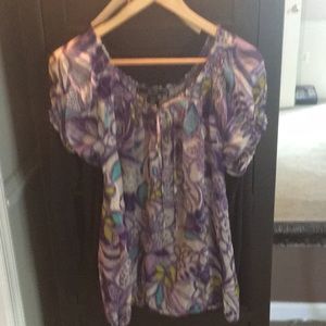 Yoda silk smocked tip so feminine